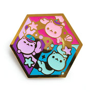 Paws of Bisexual Pin