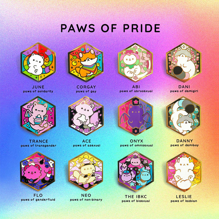 Paws Of Pride 23-Pin Set