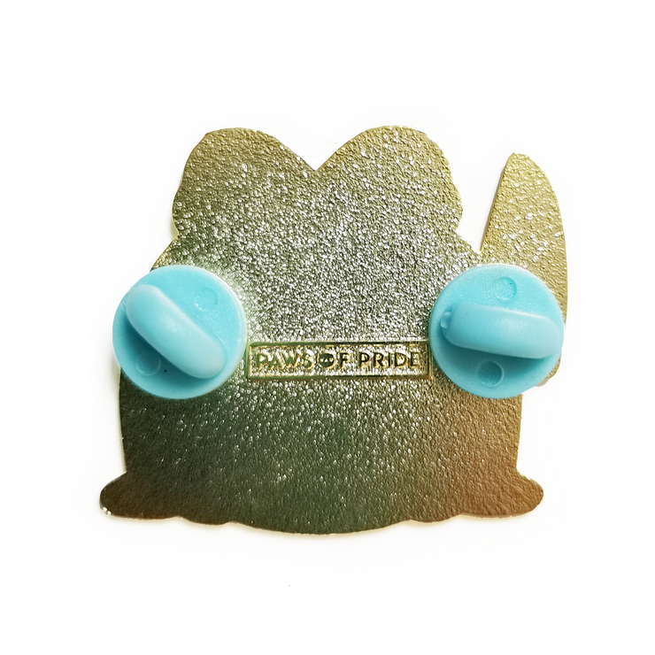 Kill Homophobia With Cuteness Pin
